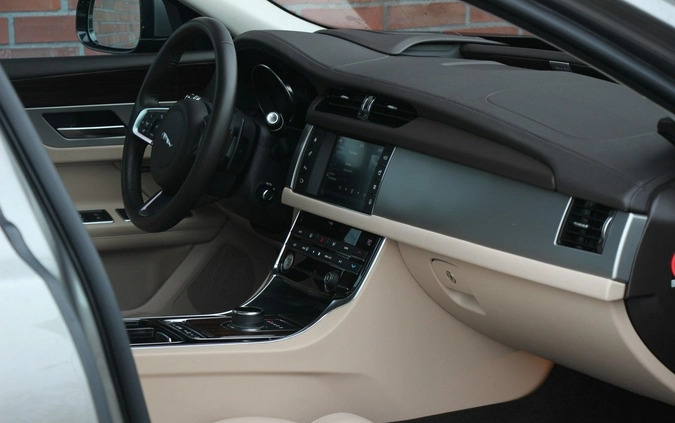 Jaguar XF cena 125990 przebieg: 23000, rok produkcji 2018 z Łasin małe 781
